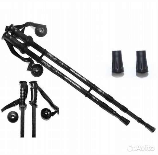 Палки новые разные для скандинавской ходьбы