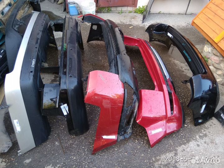 Оригинальный задний бампер land rover