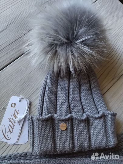 Комплект шарф и шапка