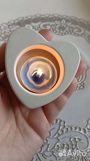 Подсвечники гипс