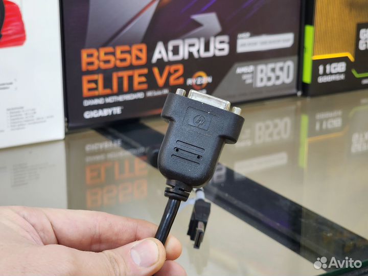 Оригинал HP Адаптер DisplayPort to DVI