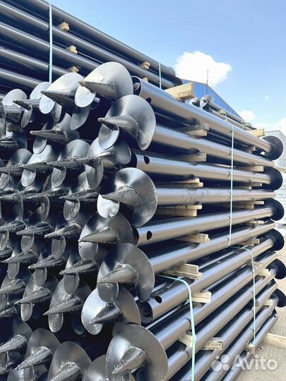 Фундамент на винтовых сваях