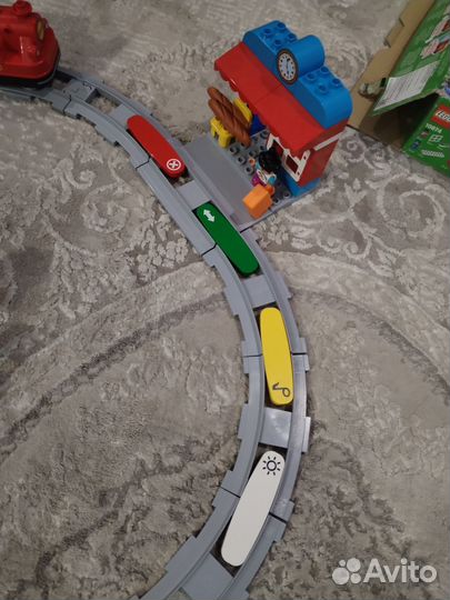 Lego поезд поезд на паровой тяге 10874