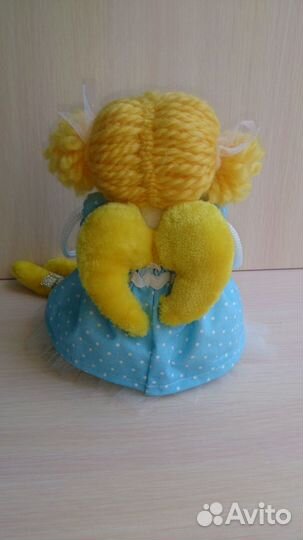 Текстильная кукла Ангелочек ручной работы