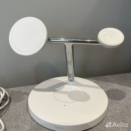 Беспроводная зарядка belkin magsafe 3 in 1