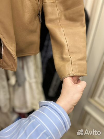 Куртка кожаная Massimo Dutti