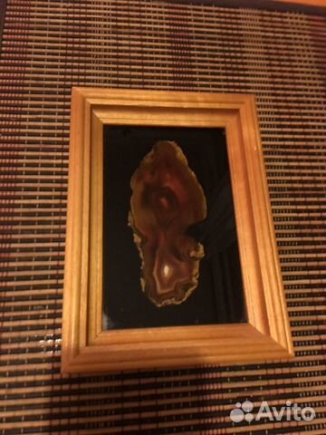 Панно срез полудрагоценного камня