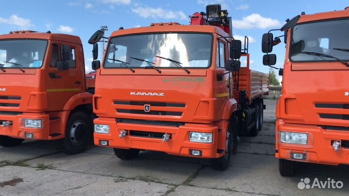 КамАЗ 65115-48 (А5) с КМУ, 2023