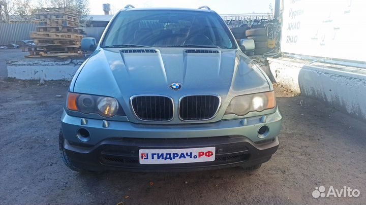 Уплотнитель стекла двери заднего левого BMW X5 (E53) 51348402631. Внутренний