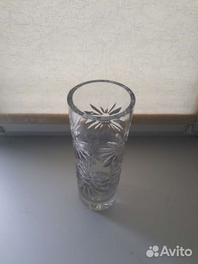 Хрустальная ваза