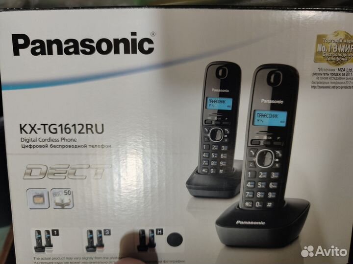 Беспроводные телефоны Panasonic