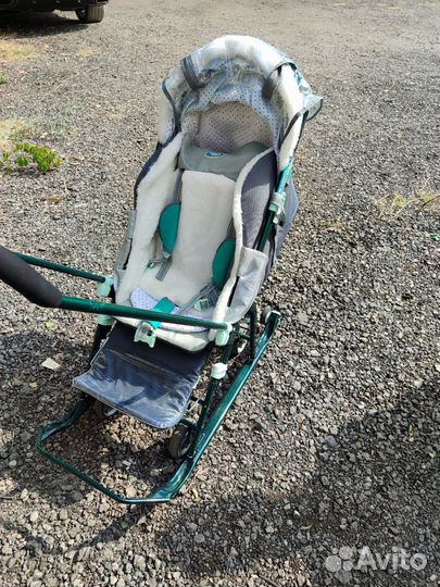 Санки коляска ника