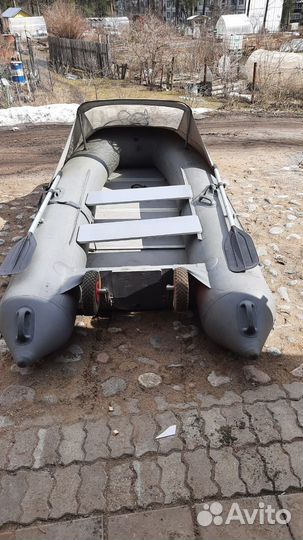 Лодка надувная бу