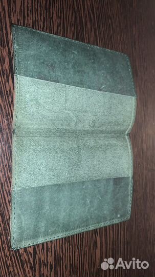 Кожанная обложка на паспорт