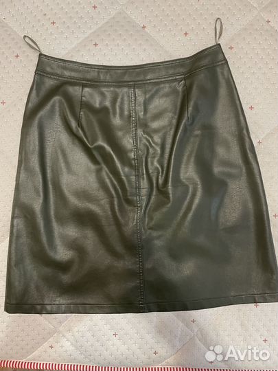 Юбка женская кожзам размер 50