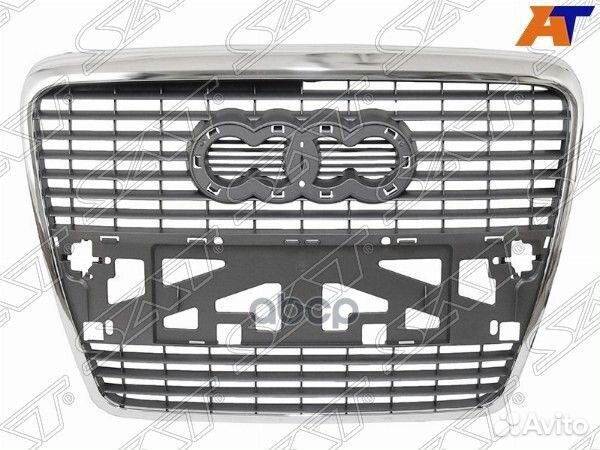 Решетка радиатора audi A6 05-08 хром ST-AU15-09