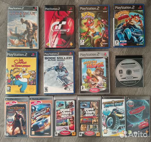 Лицензионные игры ps2 и psp купить в Волжском | Электроника | Авито