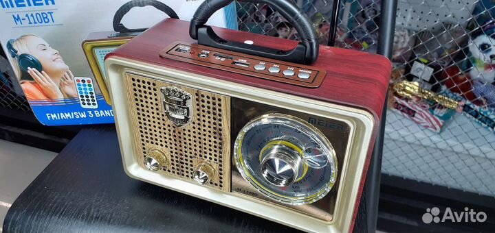 Стильный ретро радиоприёмник Meier Gold