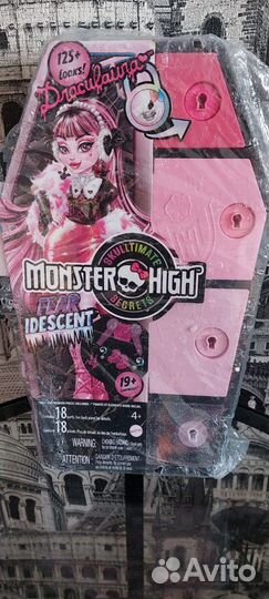 Кукла Monster High Draculaura rosa