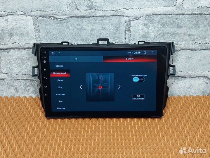 Магнитола 2/32 Toyota Corolla e140 / e150 Андроид