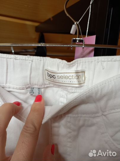 Шорты белые,джинсовые стрейч