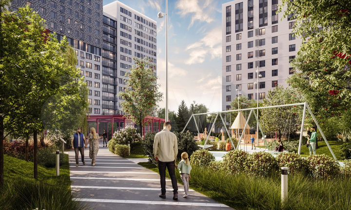 4-к. квартира, 71,9 м², 10/16 эт.