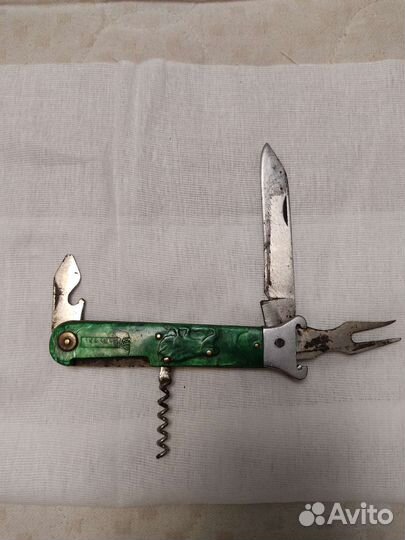 Нож складной охотничий Зубры.Завод Заря