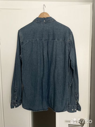 Джинсовая рубашка zara