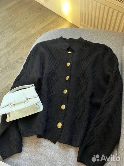 Вязаный жакет кардиган женский