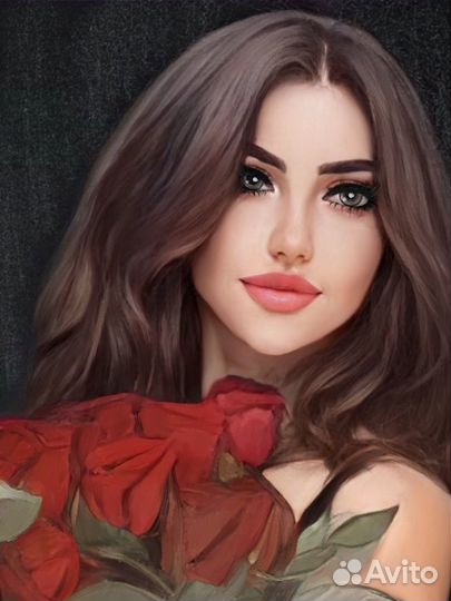 Цифровой портрет + ретушь фото