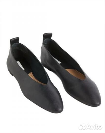 Балетки hm натуральная кожа