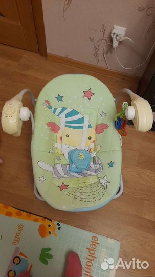 Детские качели шезлонг