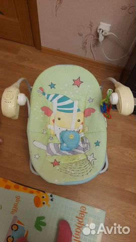 Детские качели шезлонг