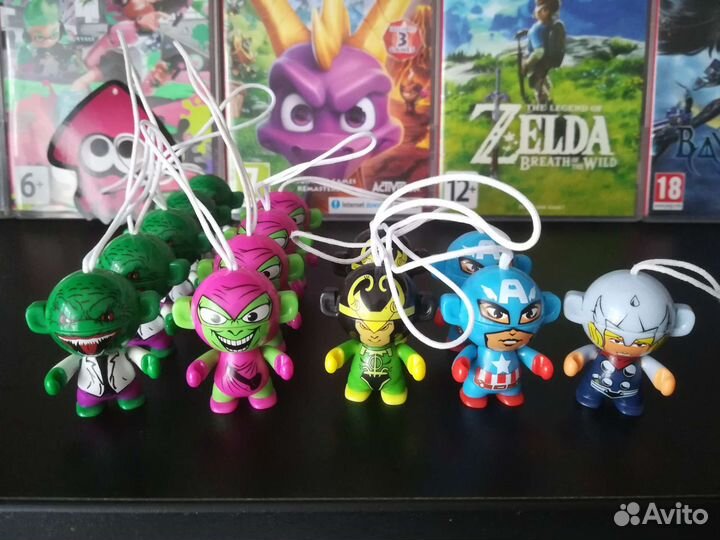 Брелоки Marvel (Kinder Сюрприз)