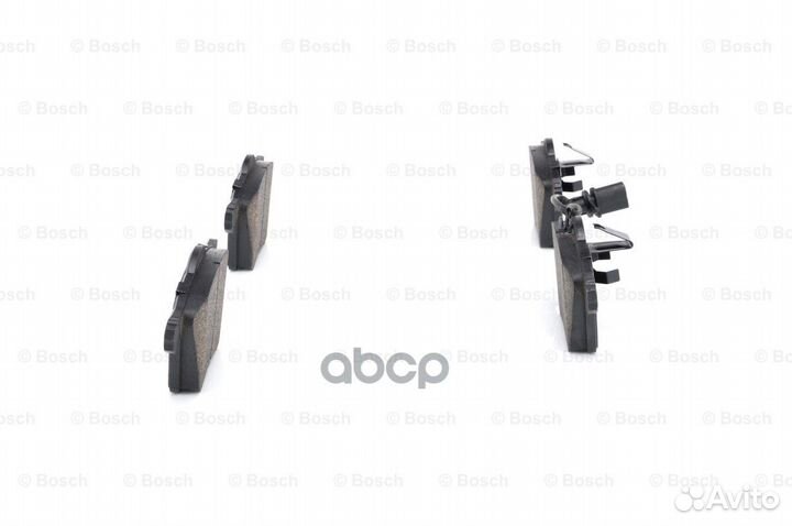 Колодки тормозные дисковые перед 0986424780