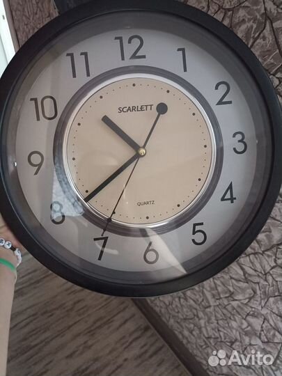 Часы настенные Scarlett quartz