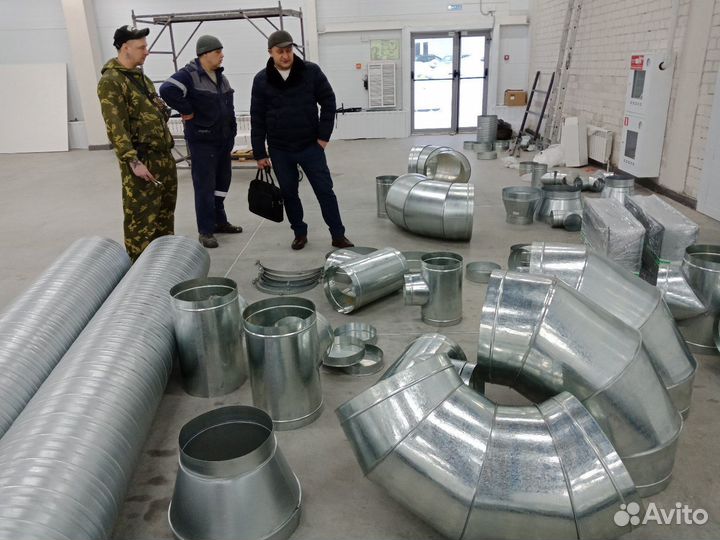 Монтаж вентиляции