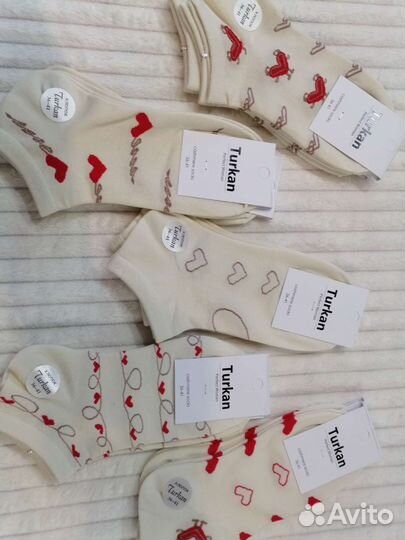 Женские носки к 14 февраля