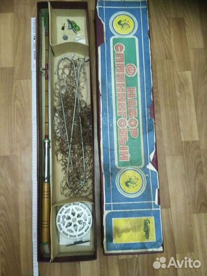 Спиннинг СССР Катушка рыболовные снасти