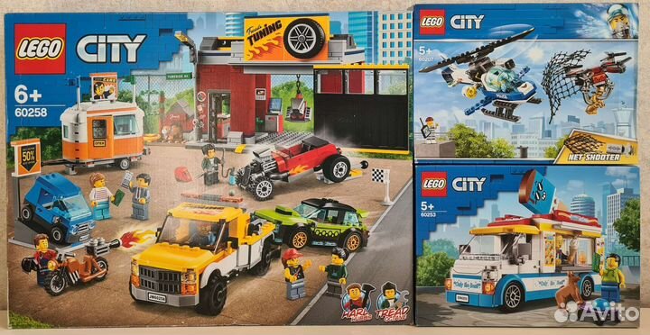 Новое Lego City, Marvel. Много, оригинал