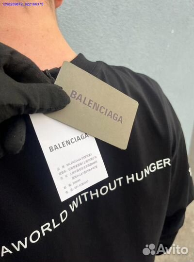 Лонгслив Balenciaga чёрный (Арт.97311)