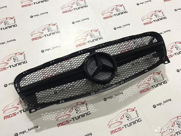 Решетка GLA в стиле AMG Black 45 17+