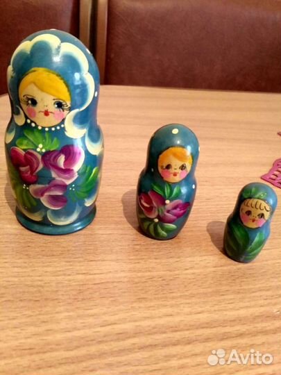 Матрешка СССР новые три в одном