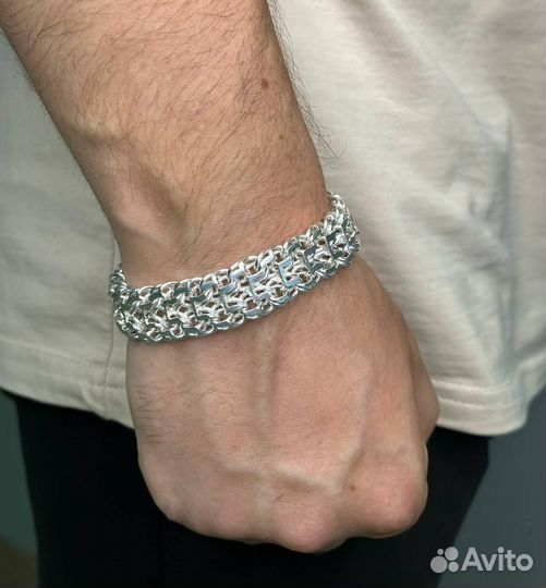 Серебряный браслет 