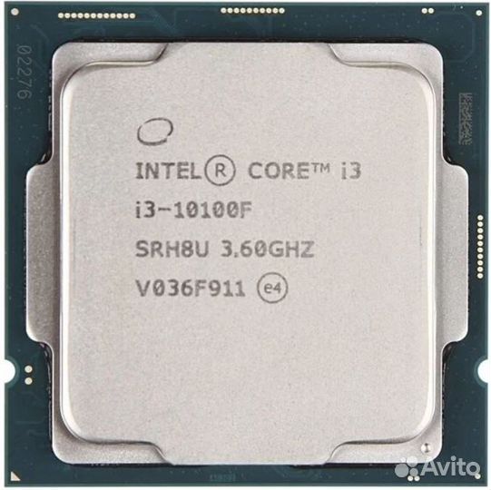 Процессор intel Core i3 10100F