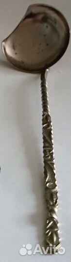 Мельхиоровый половник для соуса-эпоха СССР