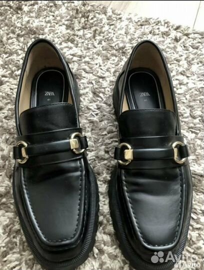 Лоферы zara