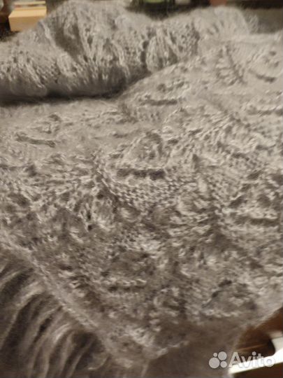 Пуховой шарф