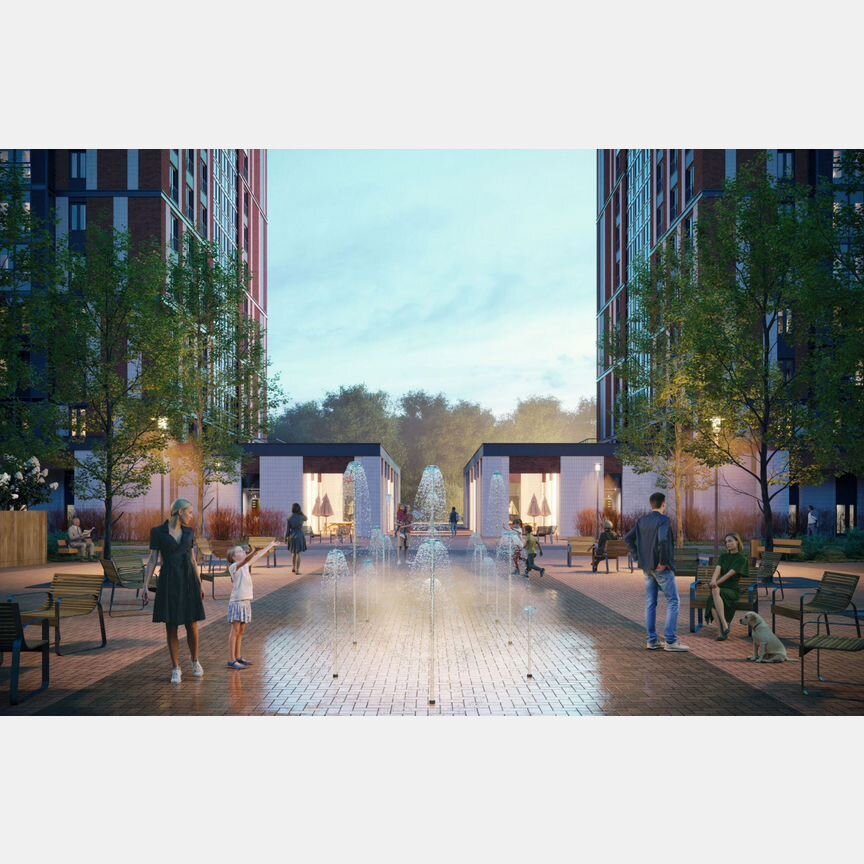 1-к. квартира, 34,4 м², 6/7 эт.