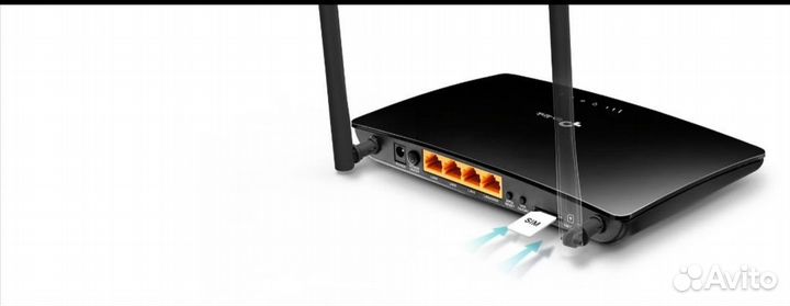 4g роутер tp- link mr-6400+ усилитель 4g сигнала
